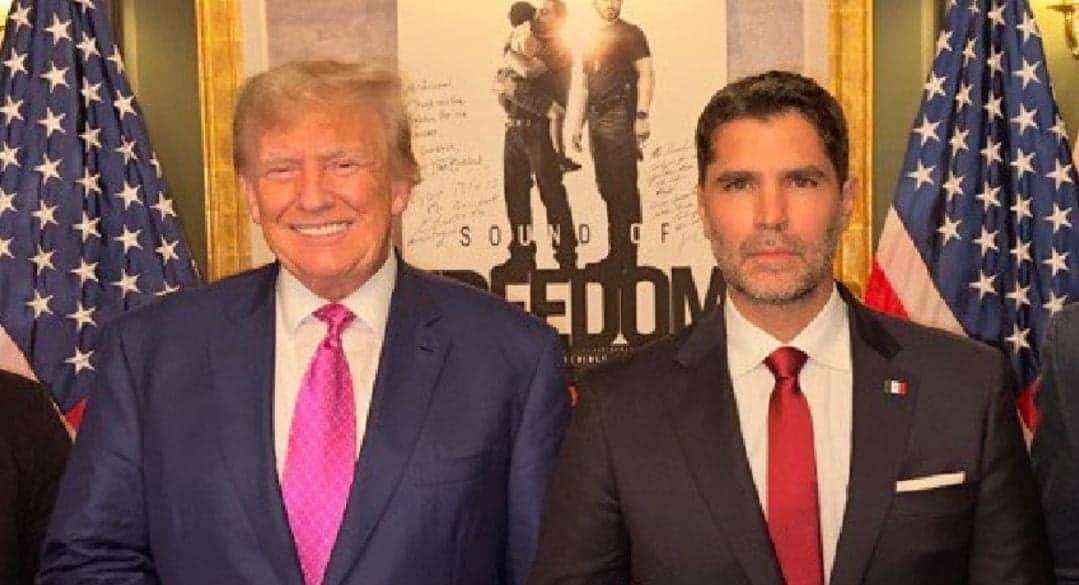 Eduardo Verástegui y otros personajes que apoyan a Donald Trump buscan ser partido político en México