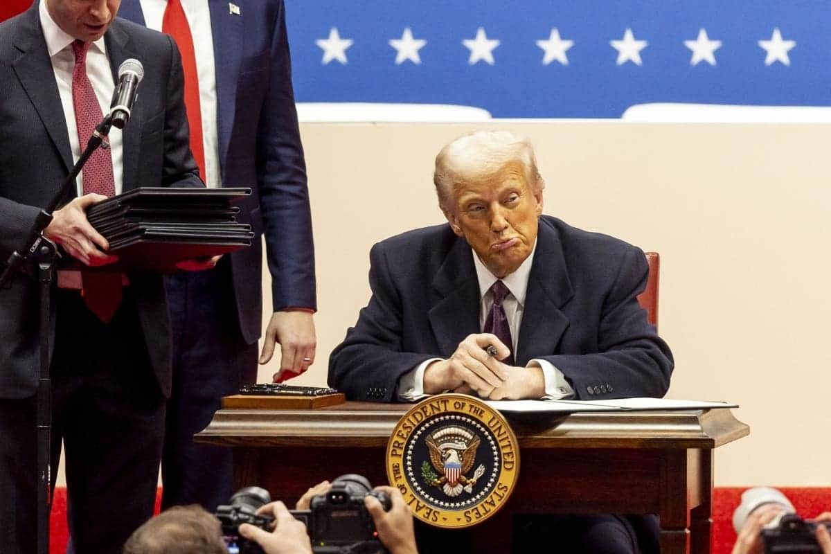 Este es la lista de todo lo que logró hacer Trump en un día como presidente