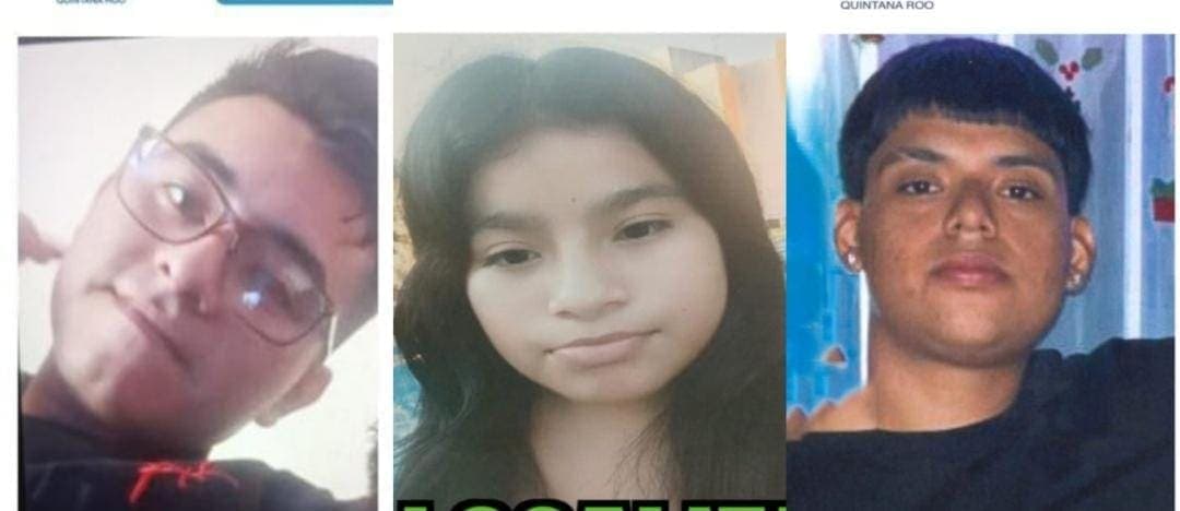 Ubican a un hombre y a dos menores que habían desaparecido en Quintana Roo