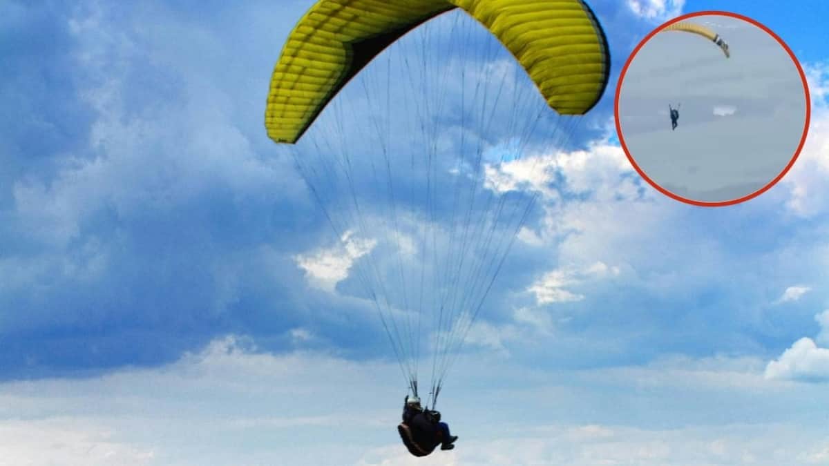 VIDEO: Muere turista al caer al vacío mientras practicaba el parapente