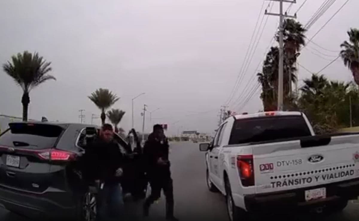 VIDEO: Hombres armados interceptan y persiguen a familia en Nuevo Laredo
