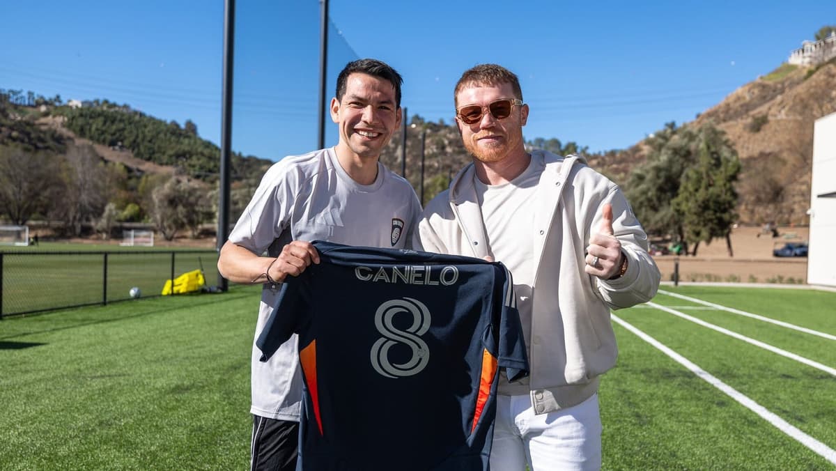 Video: Canelo Álvarez visita a Chucky Lozano en las instalaciones de su nuevo club en la MLS