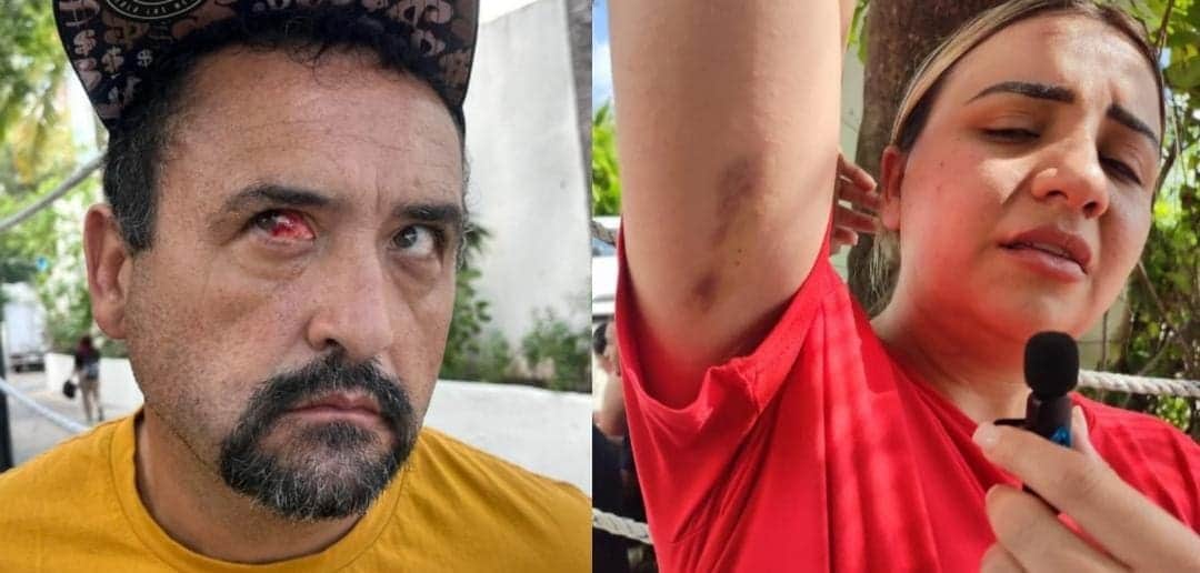 Separan de su cargo a policías de Cancún implicados en agresión en el hotel Riu