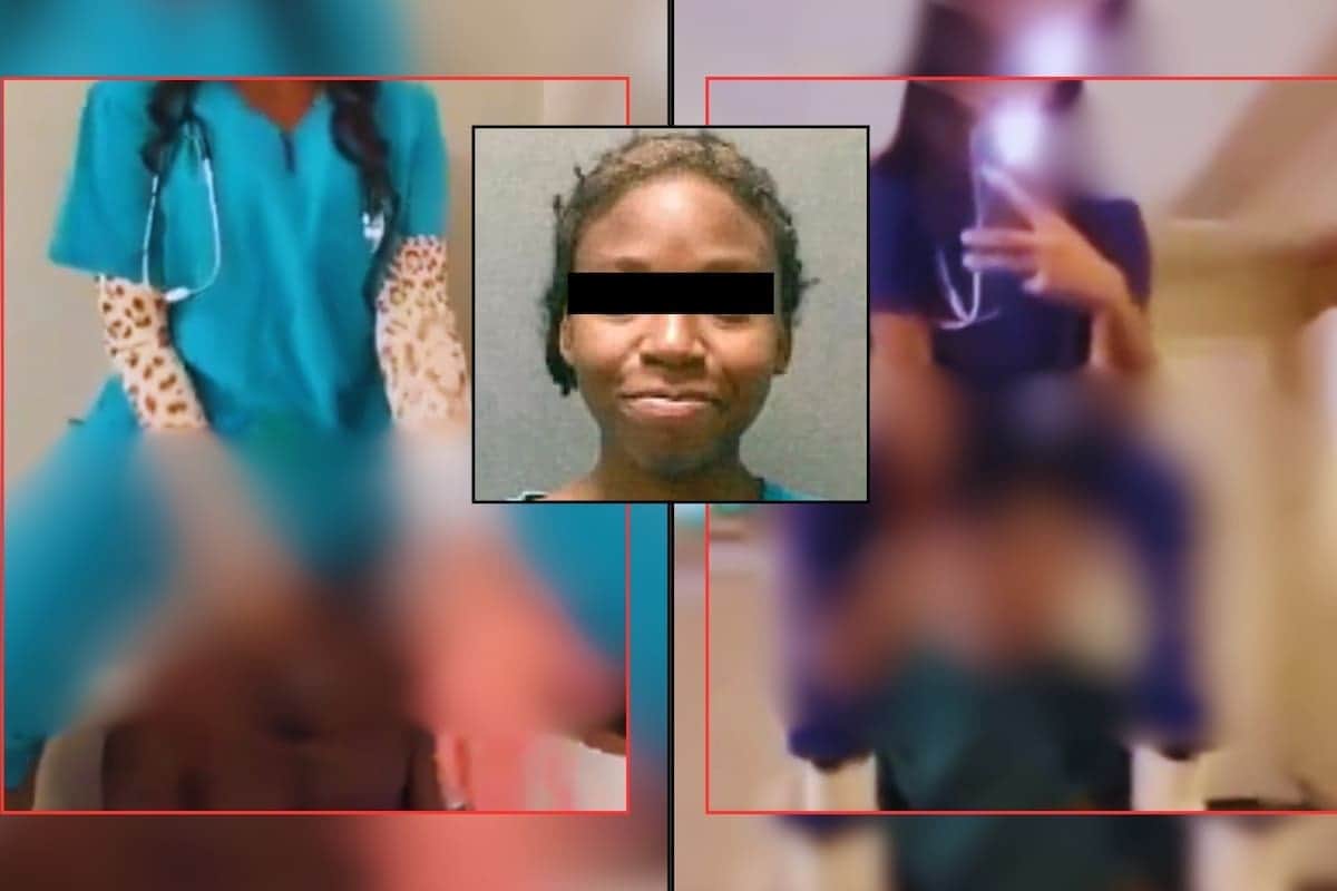 VIDEO: Detienen a enfermera que se grabó bailando sobre la cabeza de un paciente discapacitado y lo publicó en TikTok