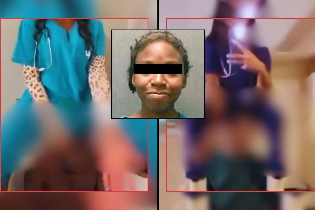 VIDEO: Detienen a enfermera que se grabó bailando sobre la cabeza de un paciente discapacitado y lo publicó en TikTok