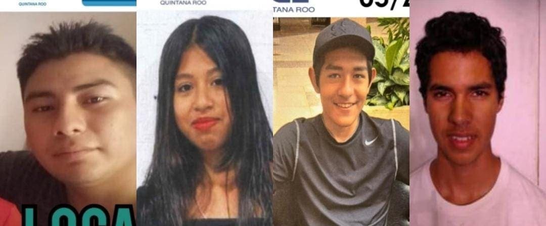 Hallan con vida a cuatro desaparecidos en Quintana Roo, dos son menores de edad