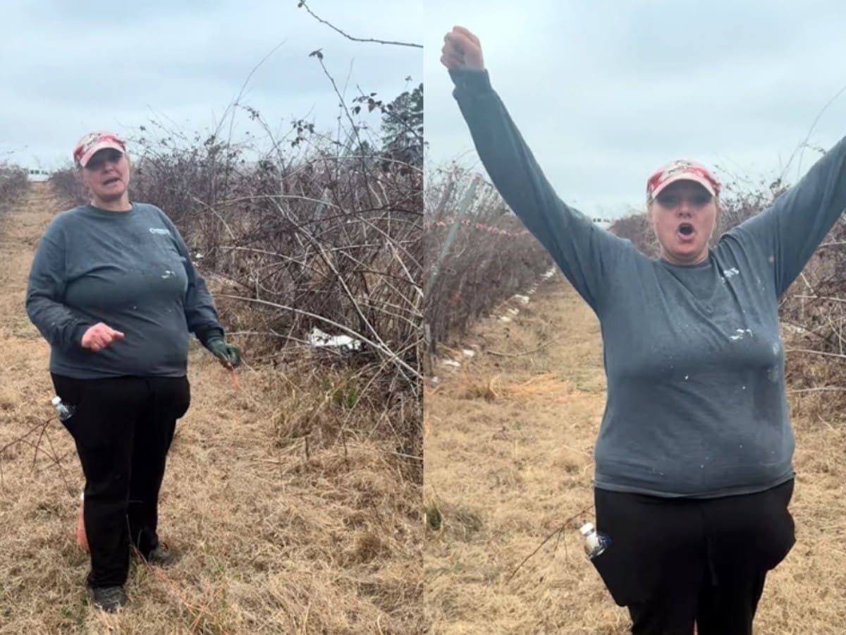 VIDEO: Mujer envía mensaje de apoyo a comunidad mexicana desde campo de cultivo en EEUU
