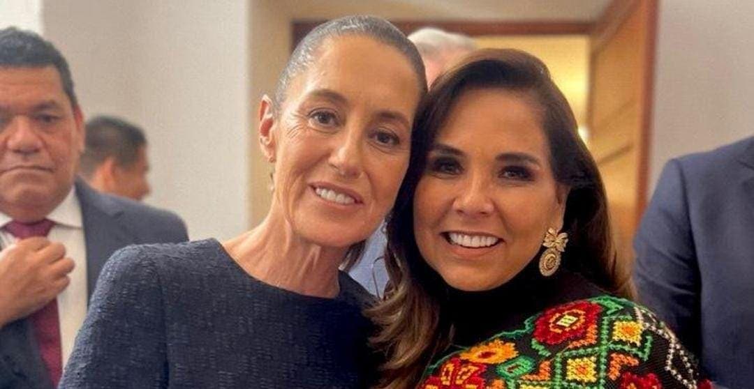 Acompaña Mara Lezama a Claudia Sheinbaum en el 108 aniversario de la Constitución de 1917