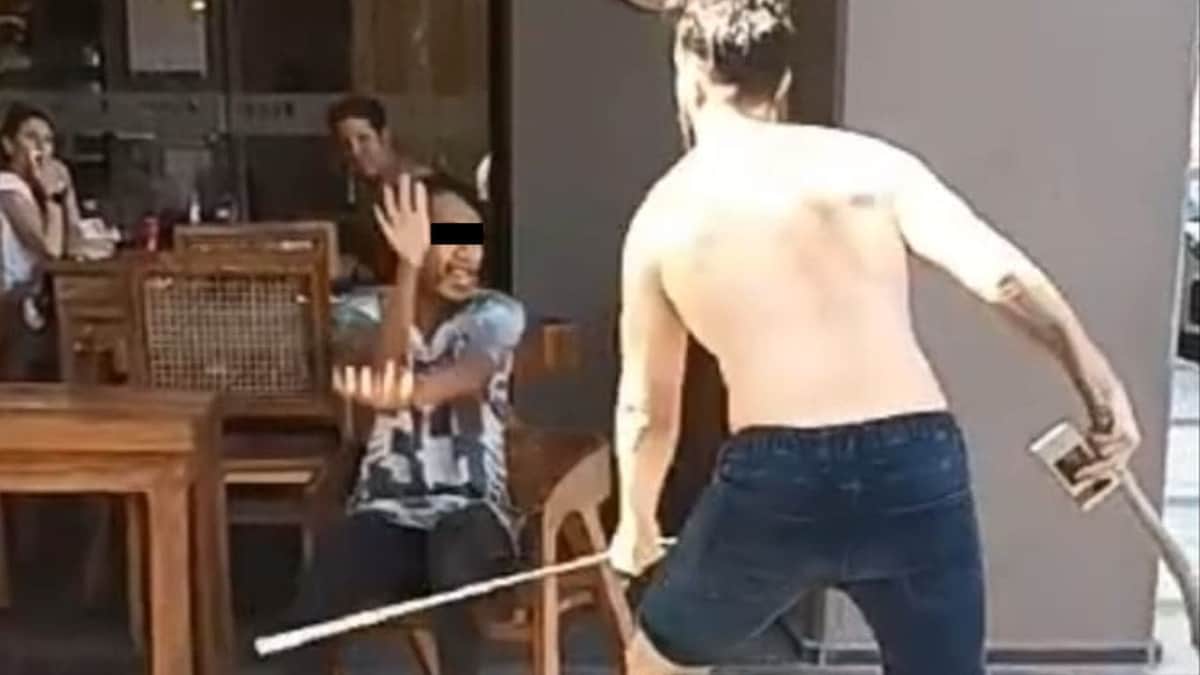 Persiguen a indigente que golpeó a mujer en Playa del Carmen