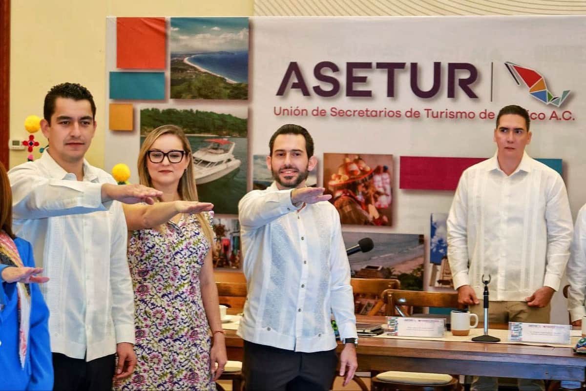 Nombran a Bernardo Cueto como presidente de la asociación de Secretarios de Turismo de México ASETUR