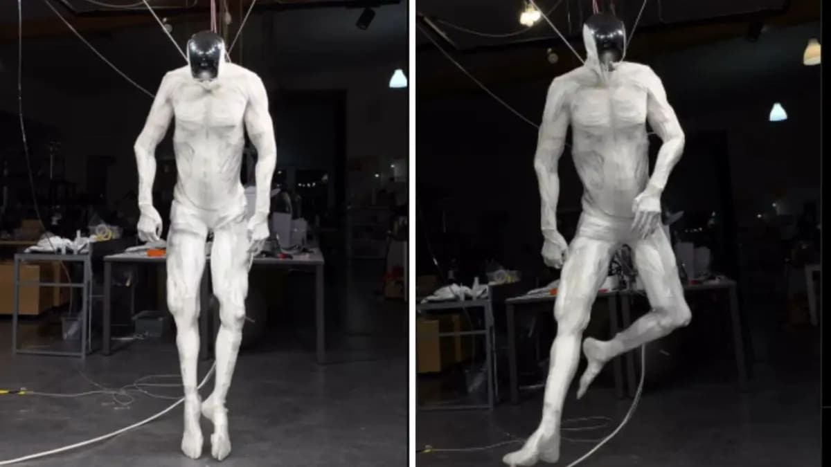 Crean al primer robot humanoide con músculos y huesos; promete ser más eficiente que los de Tesla