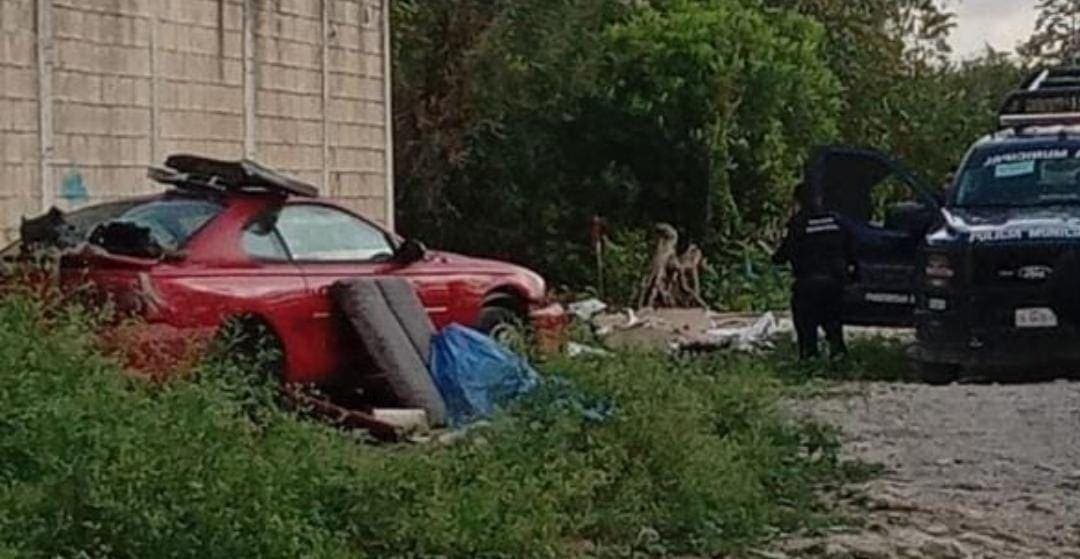 Fallece sujeto en Cancún luego que le cayera un auto encima