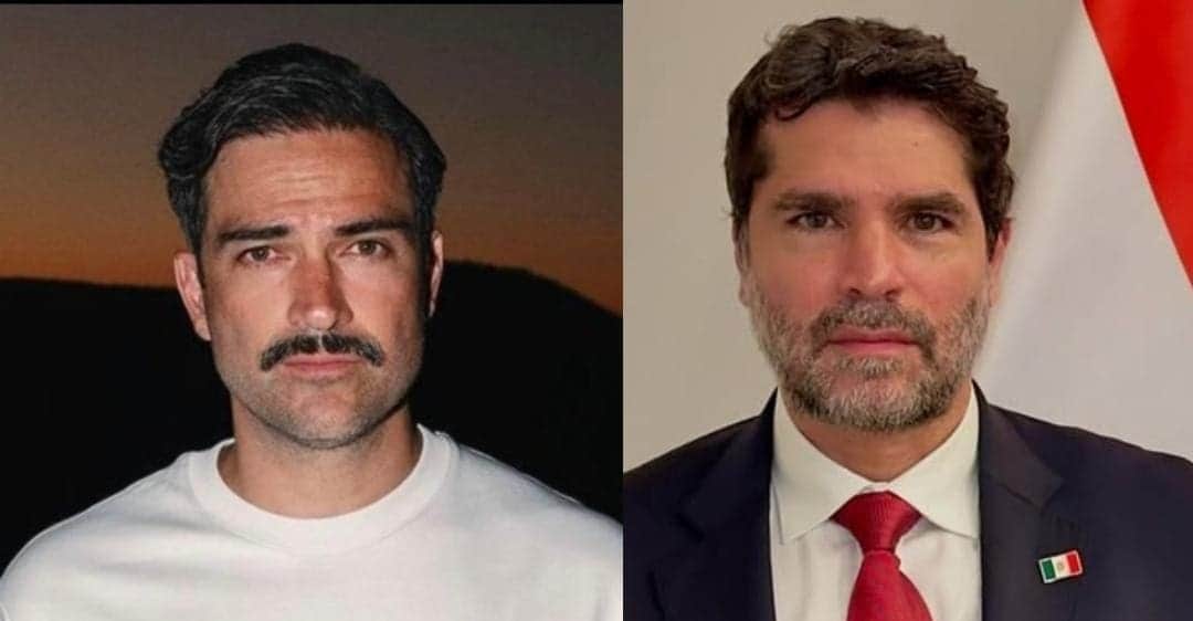 Poncho Herrera y Eduardo Verástegui se pelean en redes tras saludo nazi del aspirante a político