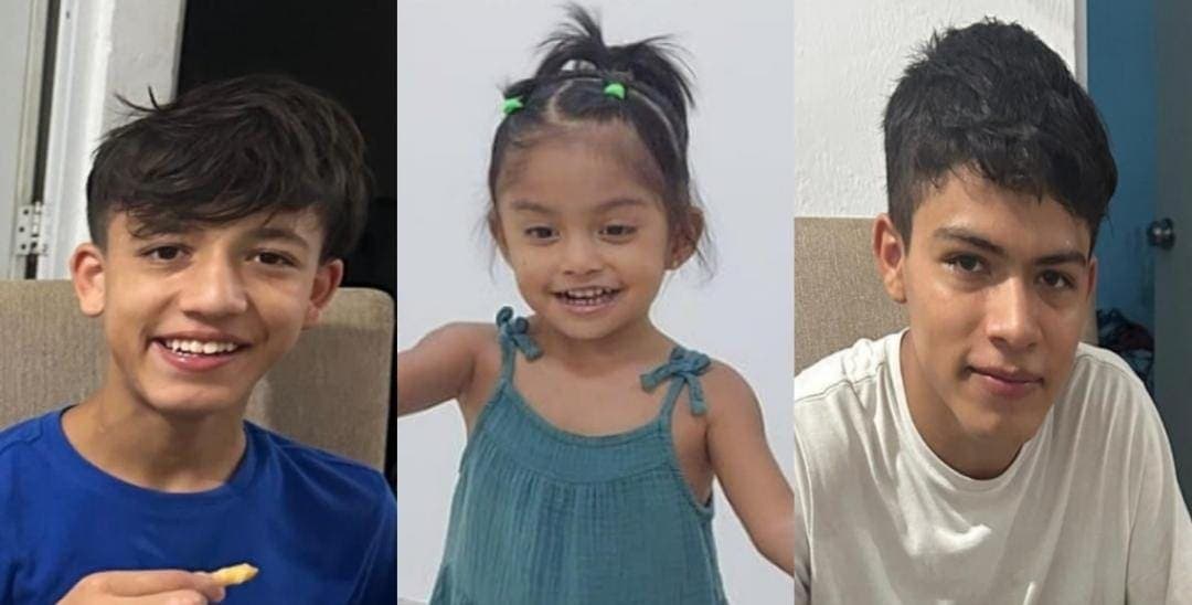 Encuentran con vida a tres menores desaparecidos de Playa del Carmen