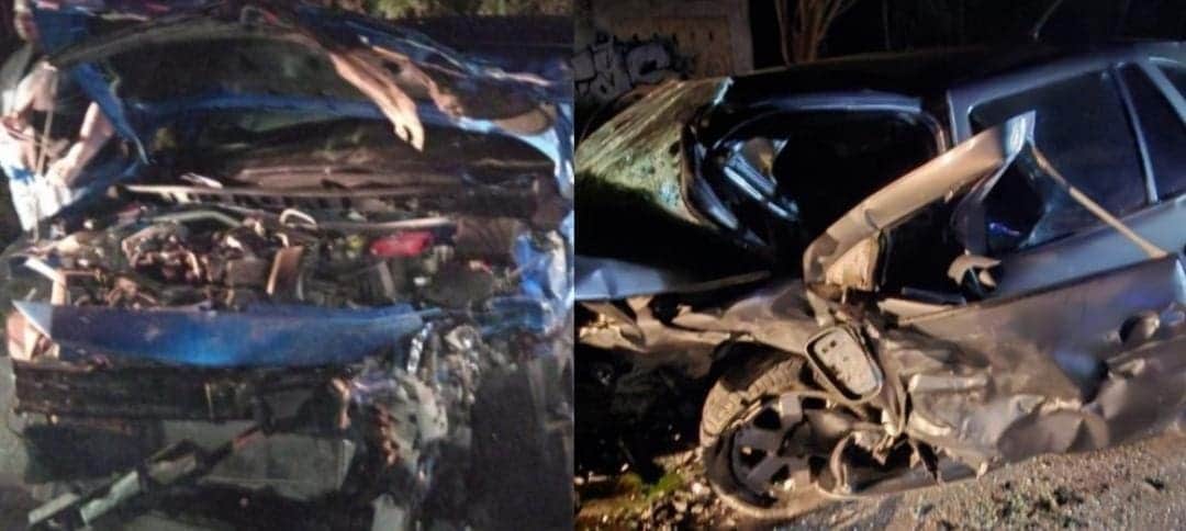 Muere una persona y dos más resultan lesionadas en fuerte choque en carretera a Gas Auto de Cancún