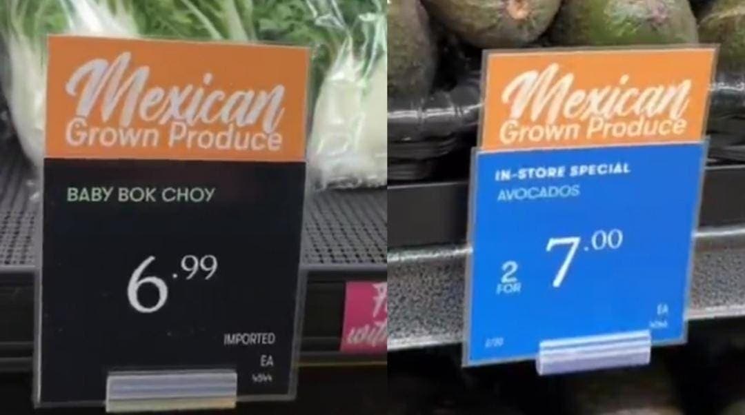 Productos de México son promovidos en supermercados de Canadá tras aranceles de Donald Trump
