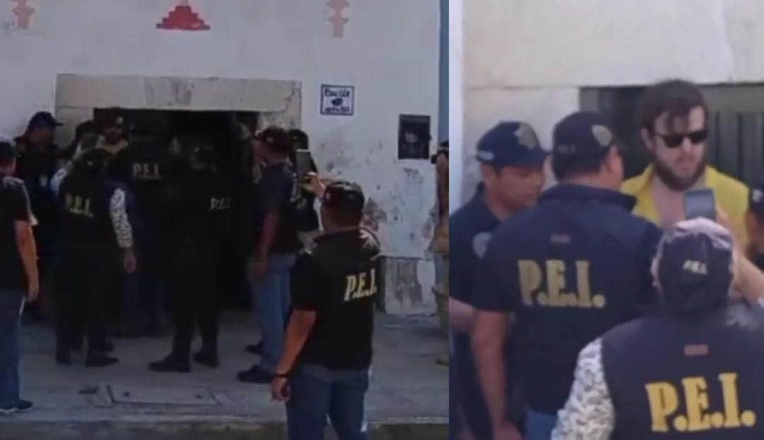 Video: Detienen a sujeto originario de España que agredió a empleada en cafetería de Mérida, Yucatán