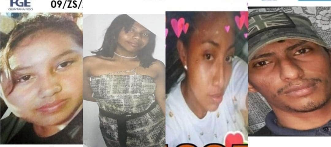 Hallan con vida en Quintana Roo a dos mujeres, una menor y un hombre