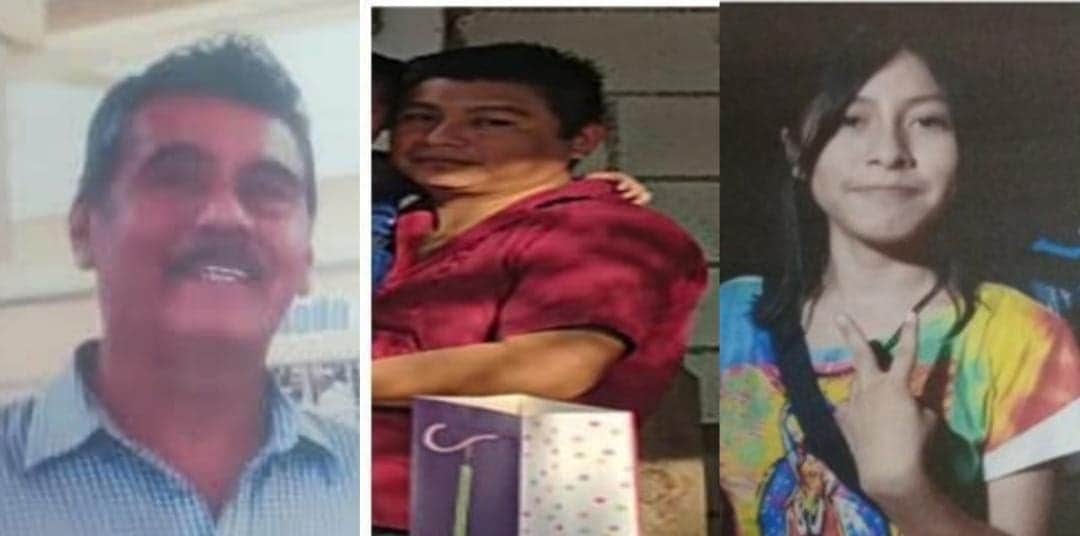 Encuentran con vida a dos hombres y una menor en Quintana Roo