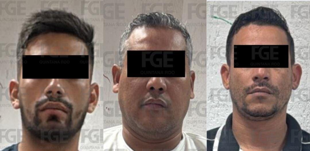 Detienen a tres sujetos relacionados con robos de relojes de alta gama y clonación de tarjetas en Cancún