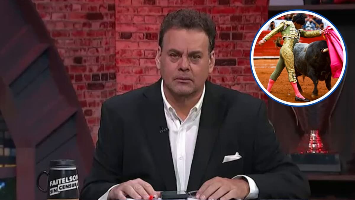 David Faitelson critica la propuesta de Clara Brugada sobre las corridas de toros sin violencia en CDMX