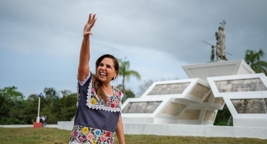 Devuelve Mara Lezama su brillo e importancia a la Glorieta del Mestizaje de Chetumal