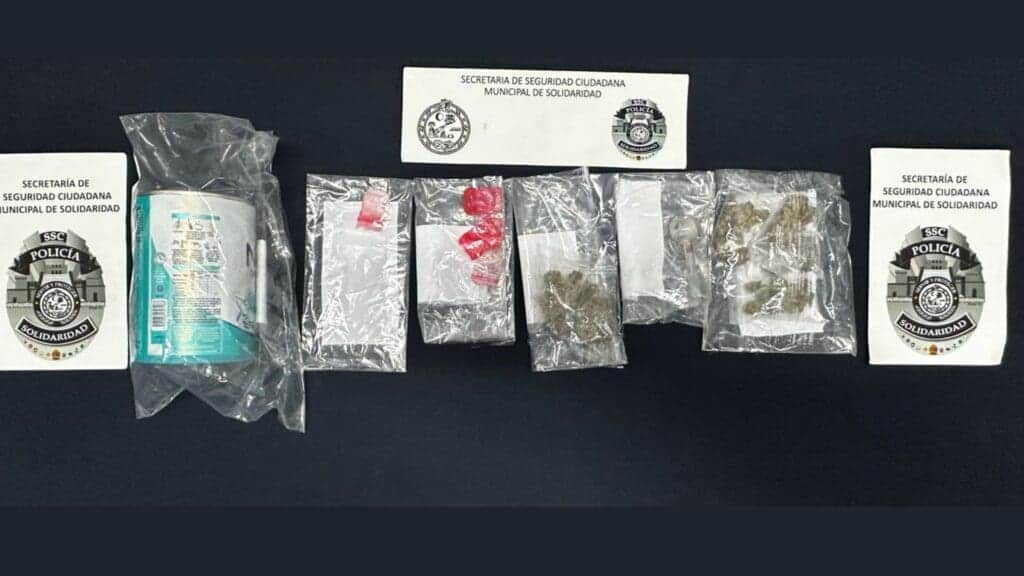 Detienen a presunto narcomenudista en In House en Playa del Carmen