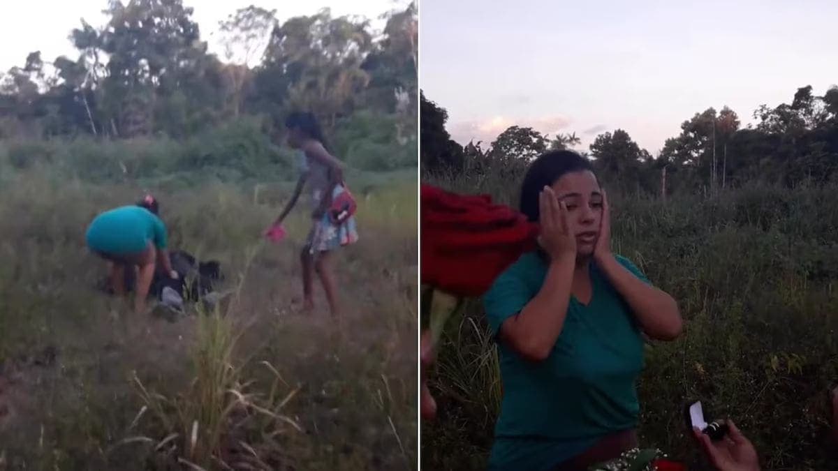 VIDEO: Critican a hombre que fingió un accidente para pedir matrimonio