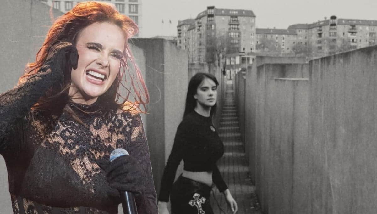 Critican a Gala Montes por tomarse fotos "aesthetic" en el Memorial del Holocausto