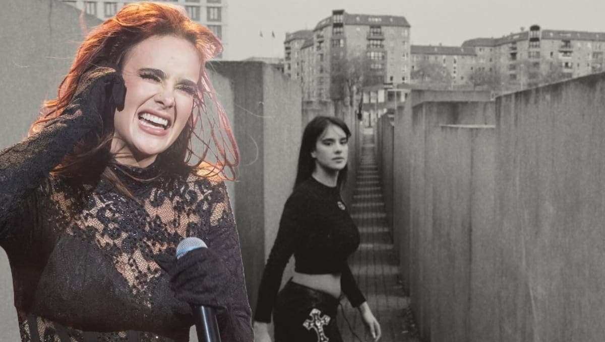 Critican a Gala Montes por tomarse fotos "aesthetic" en el Memorial del Holocausto