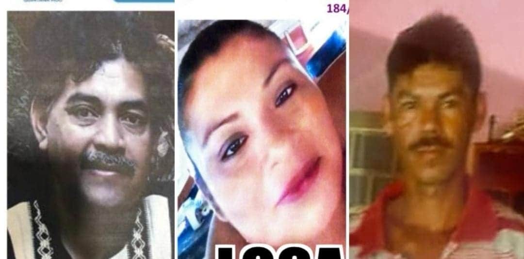 Confirman la muerte de una mujer y dos hombres reportados como desaparecidos en Quintana Roo