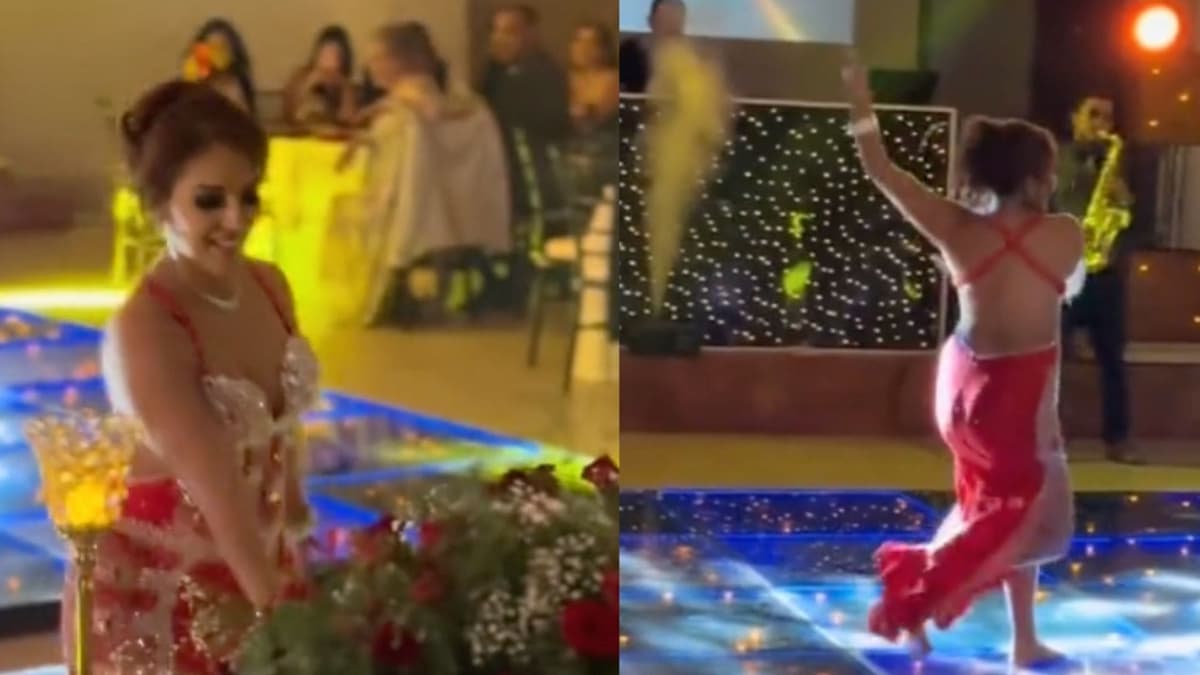 VIDEO: Critican a madre que protagonizó show de danza árabe en los XV de su hija