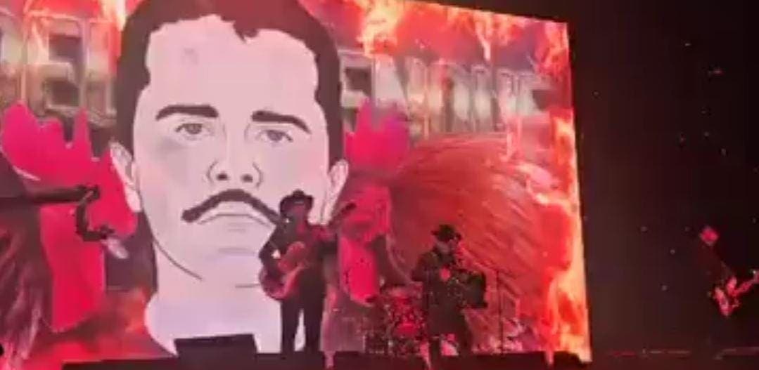 Video: Grupo musical muestra imágenes de "El Mencho" durante concierto en Jalisco
