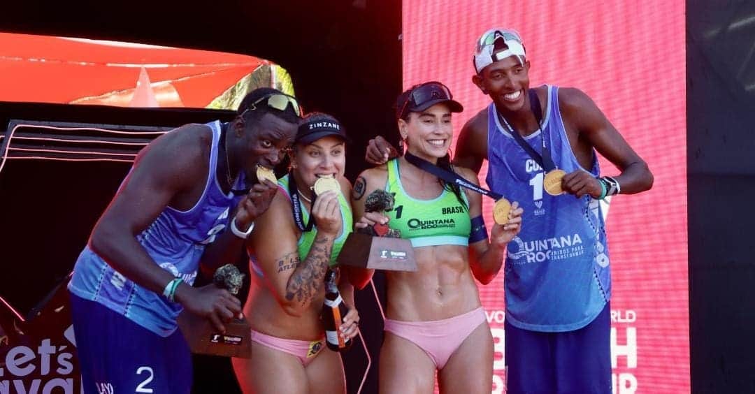 Todo un éxito resultó el Tour Mundial de Voleibol Elite 16 efectuado en Playa del Carmen
