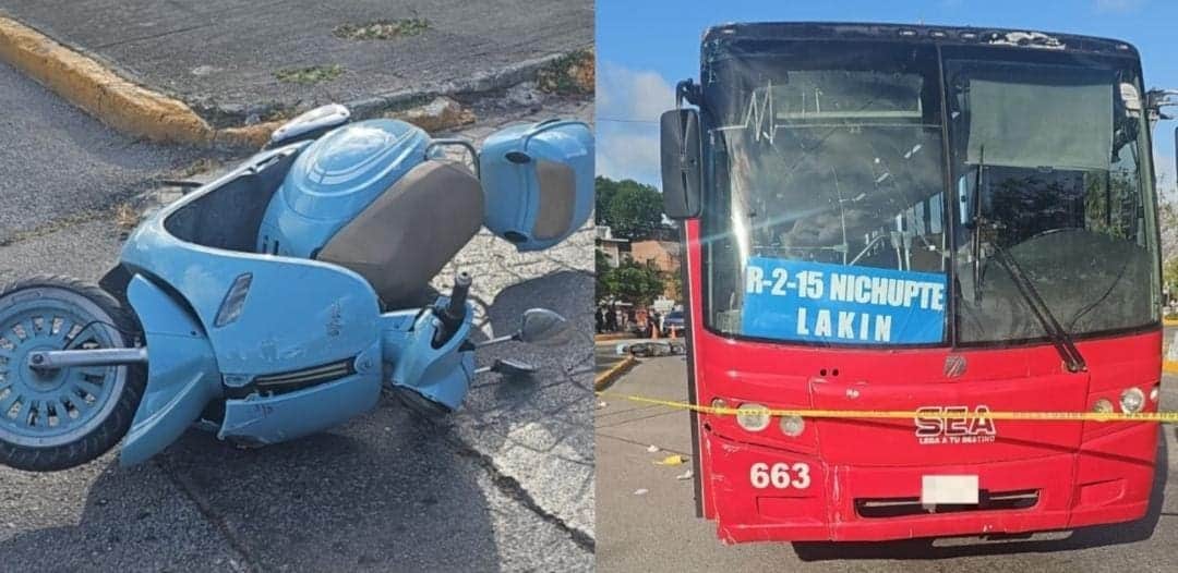 Fallece una persona y dos resultan lesionadas en choques en Cancún