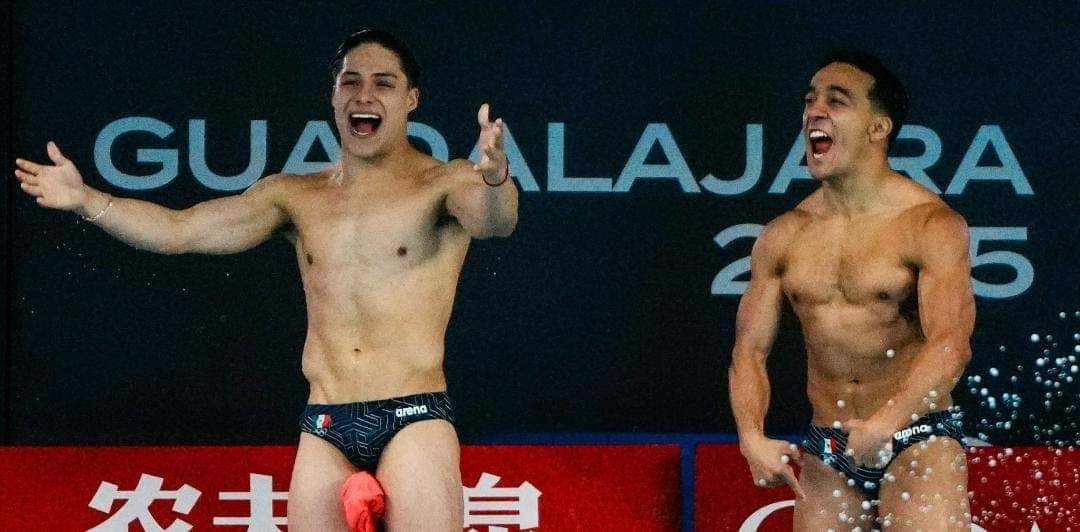 Clavados Guadalajara 2025: Osmar Olvera y Juan Celaya logran oro, Gaby Agúndez y Ale Astudillo plata