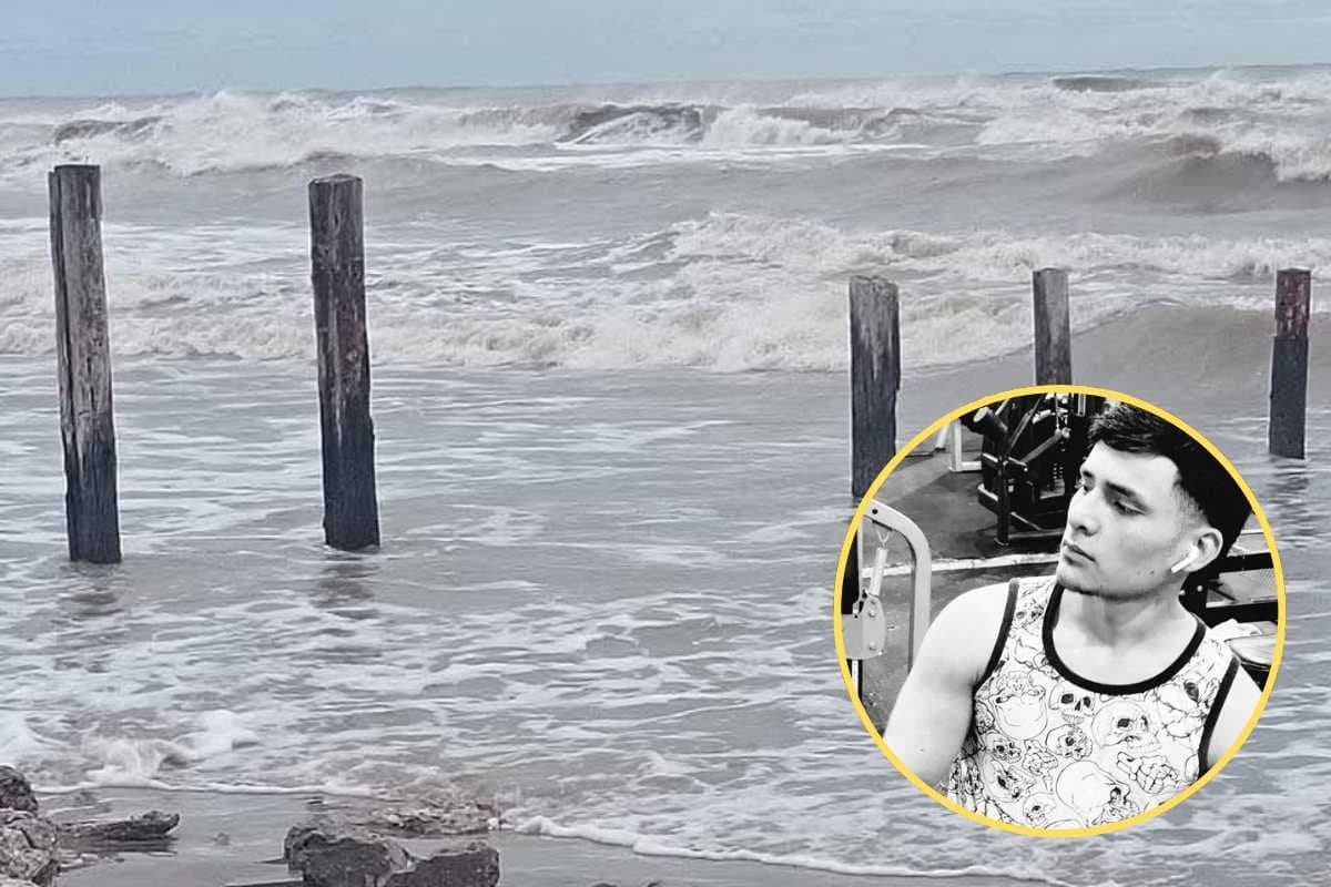 Joven de 19 años muere ahogado mientras intentaba salvar a su amigo en una playa en Tamaulipas
