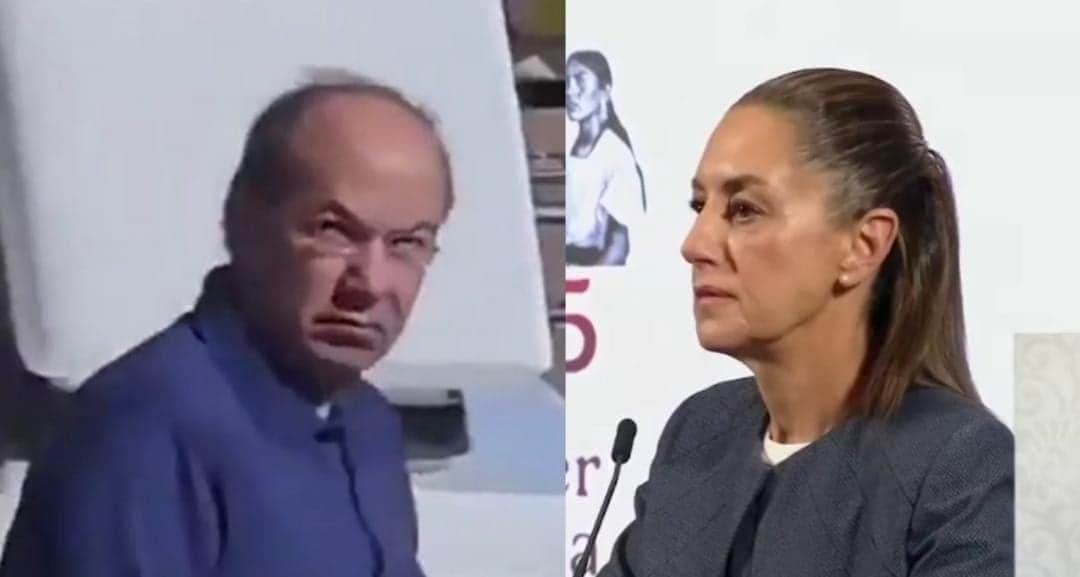 Claudia Sheinbaum critica a Felipe Calderón por pasear en yate mientras se decía que estaba desempleado