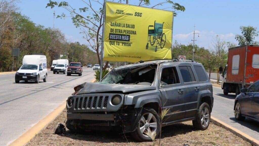 Impactante campaña vial del Gobierno de Playa del Carmen busca salvar vidas en esta Semana Santa