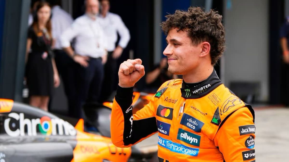 Video: Lando Norris gana la carrera sprint bajo la lluvia de Miami; Verstappen fue sancionado