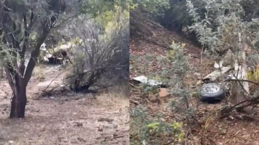 Mueren seis personas tras accidente de avión ambulancia en Santiago de Chile