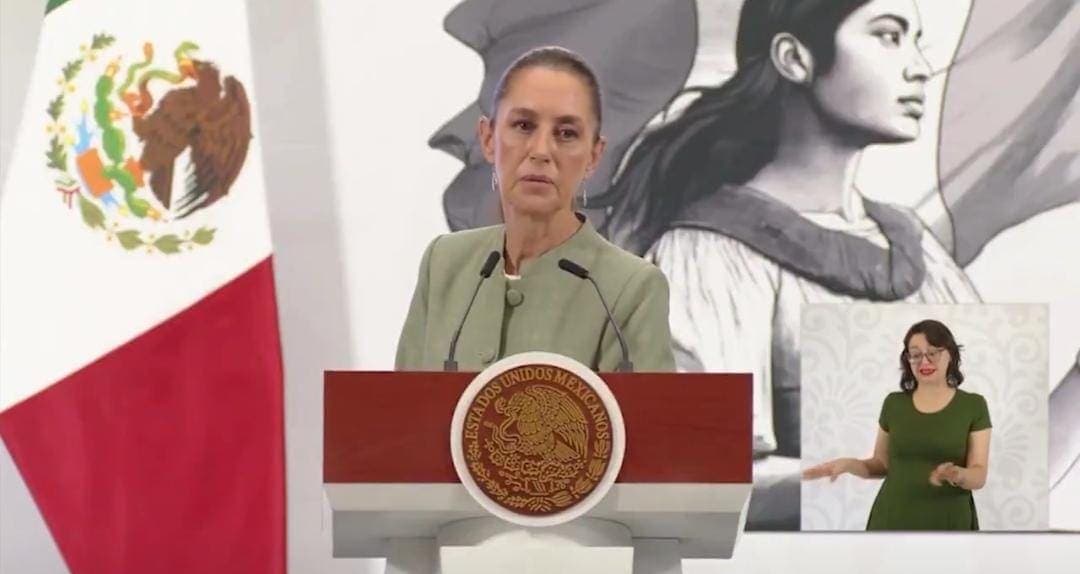 Claudia Sheinbaum pide a Estados Unidos que narcoterrorismo no sea pretexto para intervenir en México