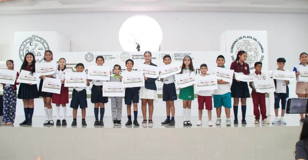 Seleccionan a los 18 integrantes del Cabildo Infantil de Playa del Carmen 2025