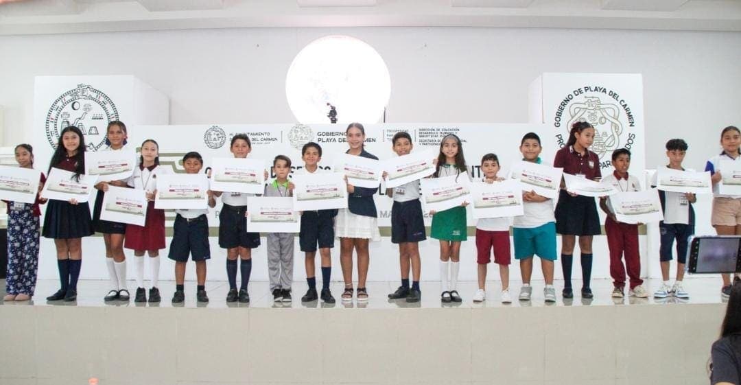 Seleccionan a los 18 integrantes del Cabildo Infantil de Playa del Carmen 2025