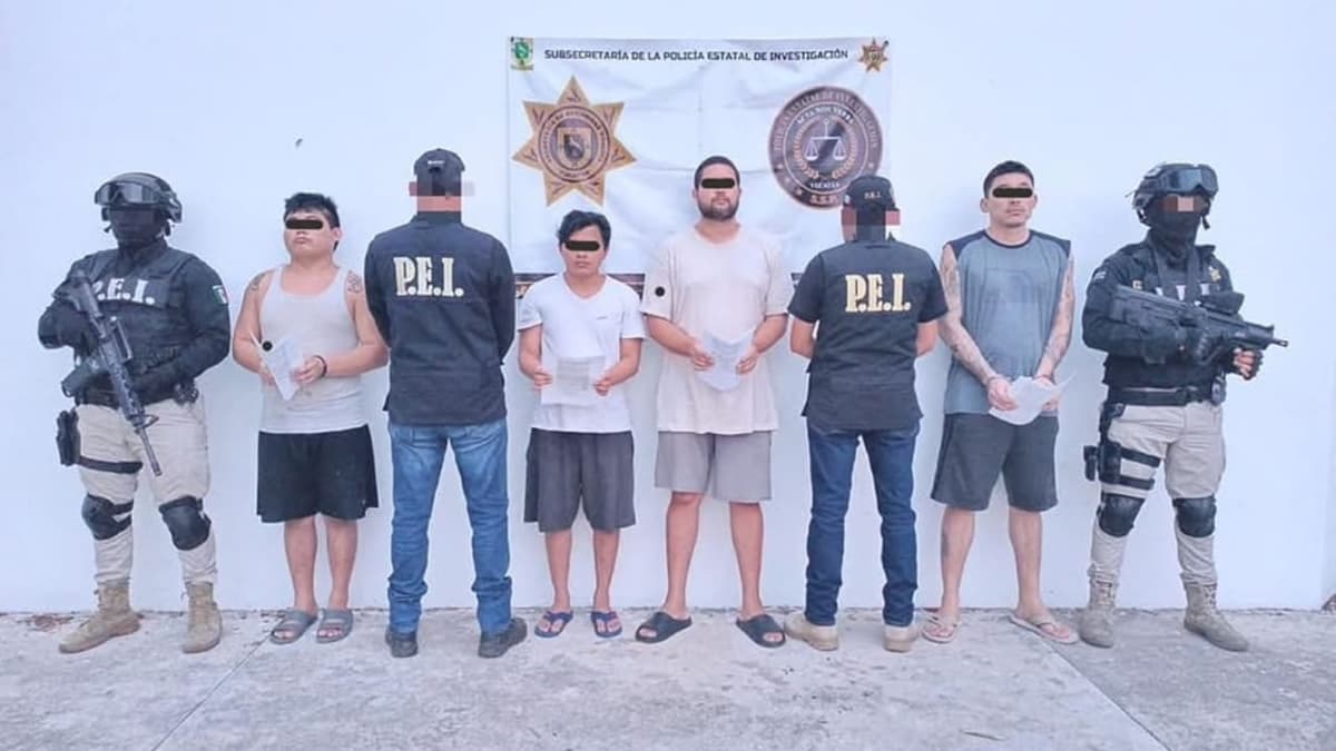 Detienen a cuatro hombres por asesinar a una persona en centro de rehabilitación de Kanasín, Yucatán