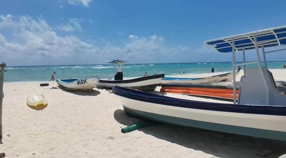 Cierran puerto de Playa del Carmen a la navegación menor por condiciones meteorológicas adversas
