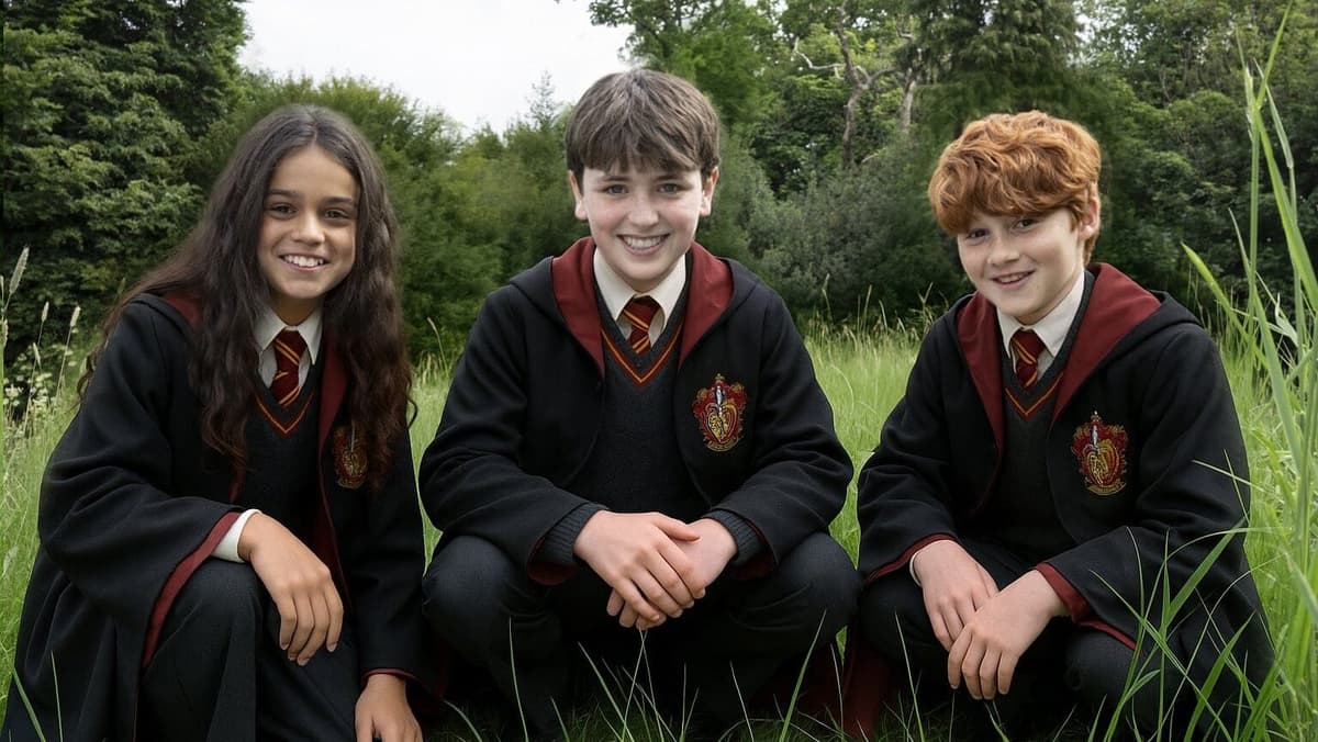 Revelan actores que interpretarán a Harry, Ron y Hermione en la próxima serie de HBO