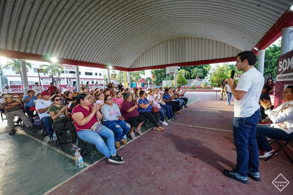 Gino Segura llama al voto transparente en Lázaro Cárdenas