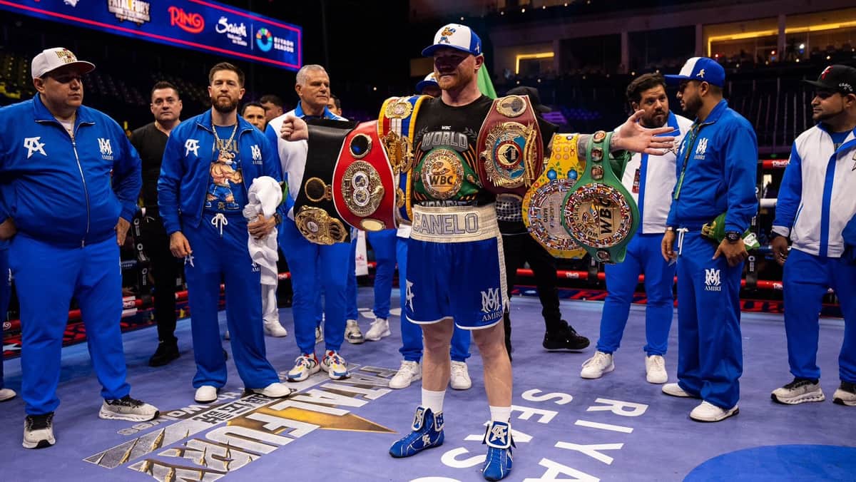 Canelo Álvarez confirma que su próxima pelea contra Terence Crawford será en Las Vegas