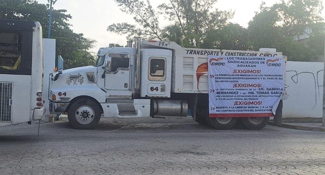 Se agrava la crisis: sindicato también toma plantas de tratamiento de Aguakan en Cancún